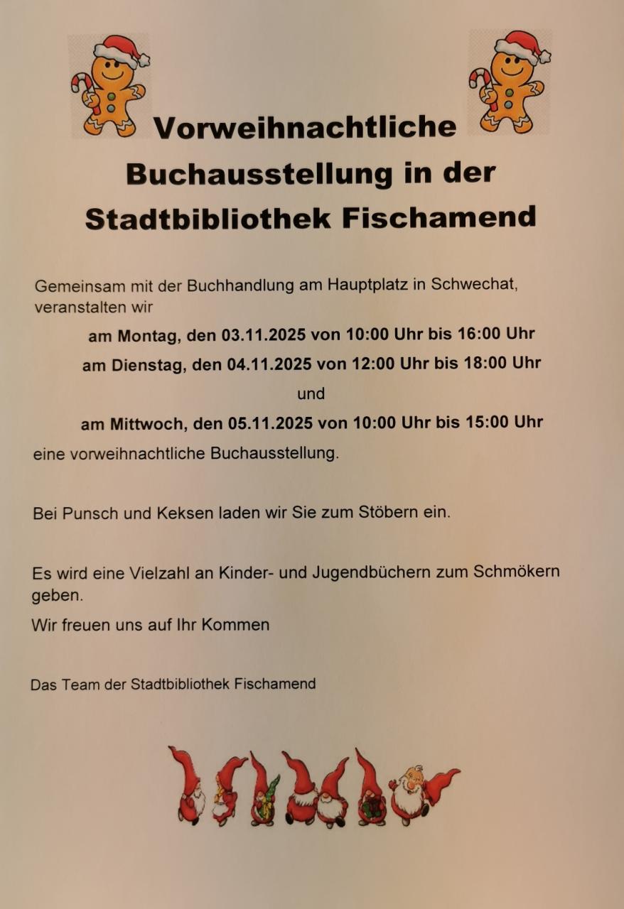 Einladung Buchausstellung