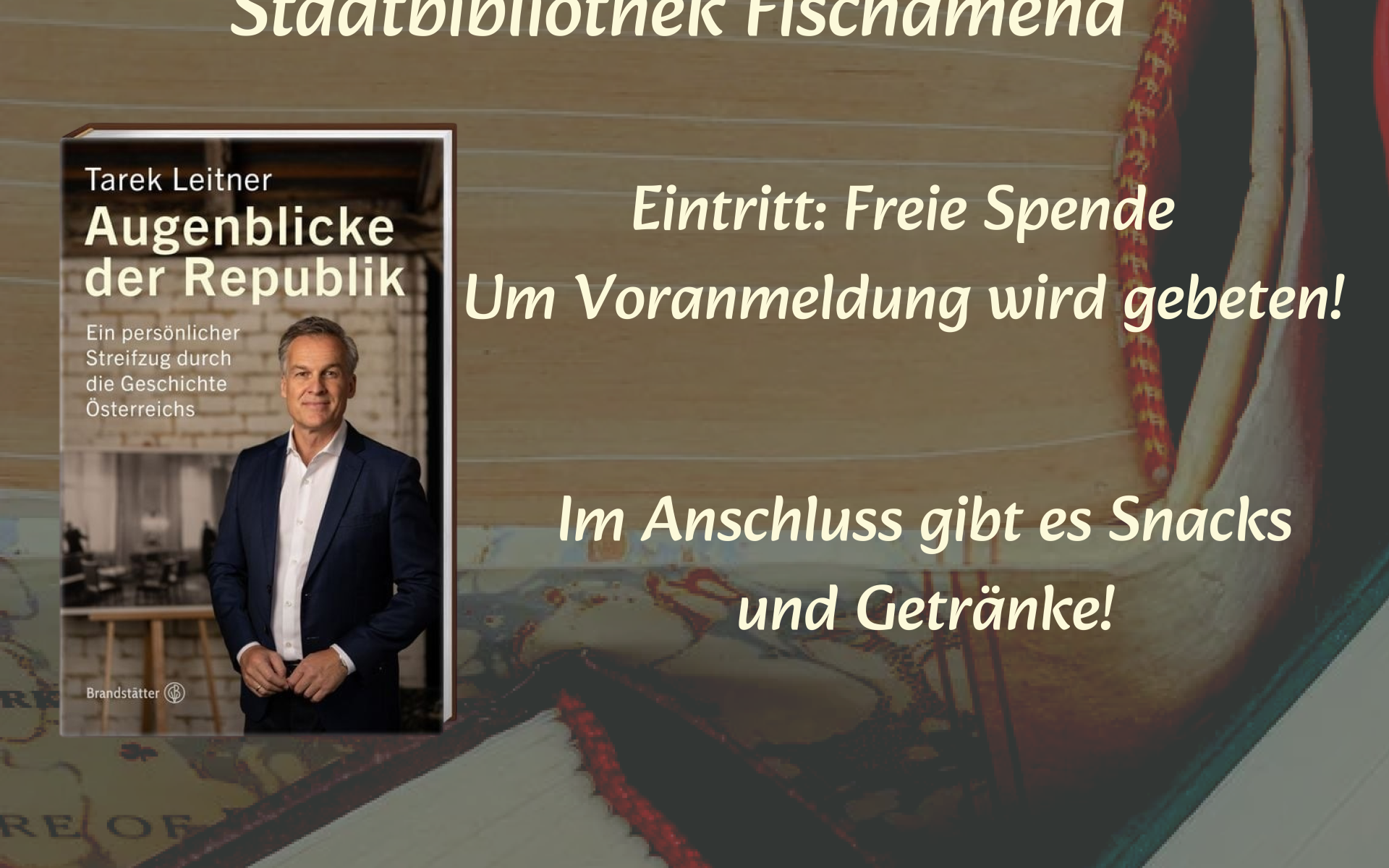 Lesung Tarek Leitner