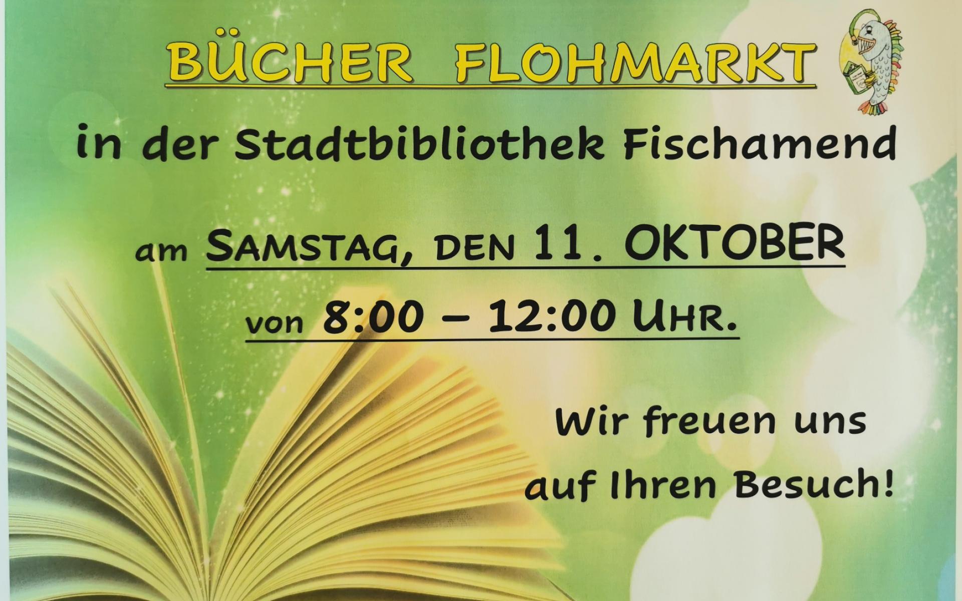 Bücherflohmarkt Einladung